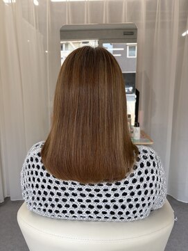 エマ 浦上駅前店(EMMA) 明るめベージュ×ハイライト