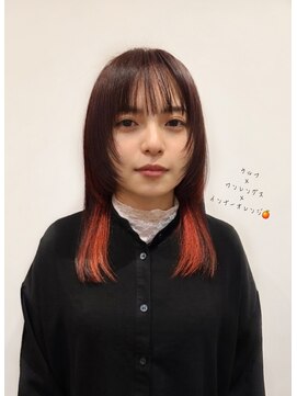 イデア 柏の葉コイルリンクガレージ店(IDEA) フェイスレイヤー×インナーオレンジ