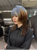 着物ヘア/大人ガーリー/ダークアッシュ/似合わせカット/名古屋