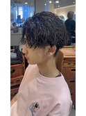 横浜★メンズパーマシャドウツイストスパイラルパーマ