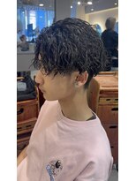 キャンバス バイ ネオリーブ 横浜西口(Canvas by neo.)&nbsp;横浜★メンズパーマシャドウツイストスパイラルパーマ