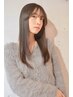 【透明感×低ダメージ◎】カット+透明感カラー+DeepTR3step 8800円