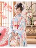 【平日限定/七五三7歳】ヘアセット＋メイク＋着付け ￥19,800
