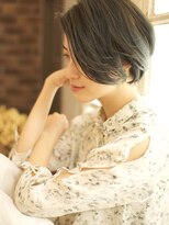 ベック ヘアサロン(BEKKU hair salon) ルーズな前下がりハニーヘアでエフォーレストなショートヘア☆