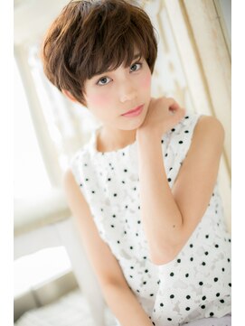 モッズ ヘア 福岡姪浜店(mod's hair) *mod's姪浜*…スッキリ耳かけが大人かわいい♪ノーブルショートb