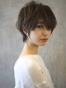 ネイビー(NAVY) 耳掛けショート