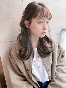 エレノア トーキョー 恵比寿(ELEANOAH TOKYO) 韓国風デジタルパーマミニウルフオン眉 テラコッタくすみブルー