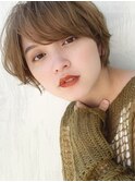 大人かわいいゆるふわショート20代30代40代