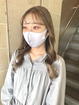 シェア 天王寺(share) ミルクティーベージュ/ミルクティーグレージュ/韓国レイヤー