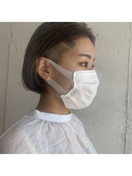 エイト 福岡天神店(EIGHT fukuoka) 刈り上げボブスタイル