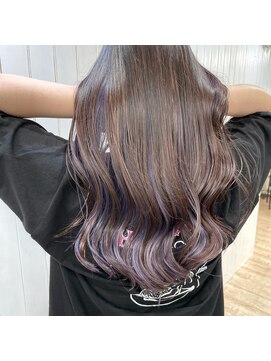 ループ(LOOP) インナーカラー/ハイトーンラベンダーパープル