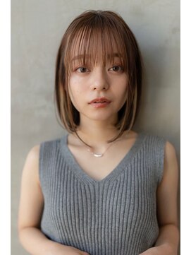 オースティン 門前仲町(AUSTIN) 『AUSTIN門前仲町』無造作カール×イルミナカラーハイライト