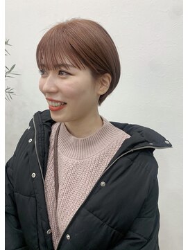 ケーオーエスピンク(K O S pink) 暖色ベージュショート