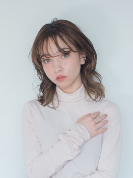 コンティニュー オモテサンドウ(CONTINUE OMOTESANDO) CONTINUE(表参道)ゆるウェーブレイヤーミディ