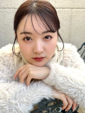 リア(li‘a) 【li’a】chocolate brown × シースルーバング○