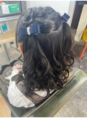 ヘアセット/ヘアメイク/巻きおろし/逆毛/卒業式[新宿/新宿駅]