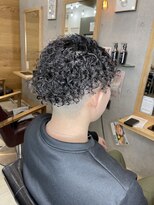 オーブ ヘアー ニーナ 麻生店(AUBE HAIR nina) プードルパーマ ポップコーンパーマ スパイラルパーマ メンズ