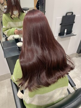 ゴウトゥデイ 渋谷MODI店(GO TODAY) ピンクブラウン ブリーチなしダブルカラー <渋谷/渋谷駅>