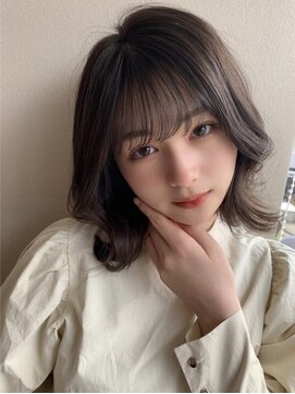  ジーナ 大阪茨木(Zina) 髪質改善＊大人ガーリーくびれ前髪パーマ＊【Zina 大阪茨木】