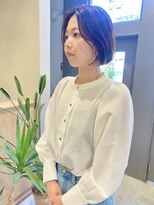 フェンヘアーアイス 中目黒(Fen.hair ici)&nbsp;20代30代40代抜け感ブリーチ無しグレージュナチュラルボブ
