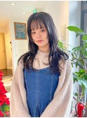 ロングこそレイヤー♪くびレイヤー 韓国風レイヤー 10代/20代