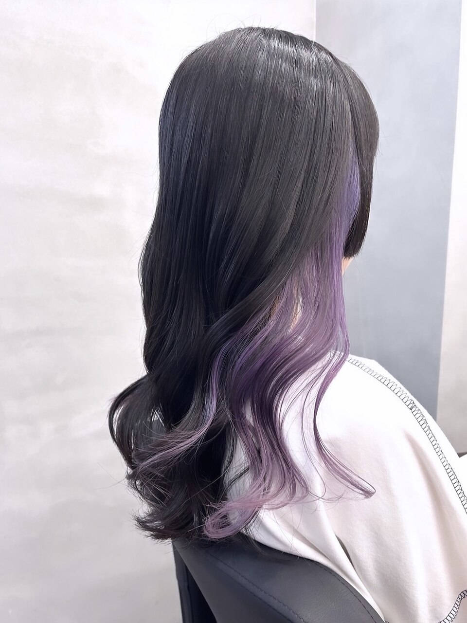 3点おまとめラベンダー ツートンカラー×インナーカラーラベンダー×似合わせカット☆22