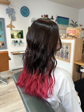 アウマクア(Aumakua) グラデーション/ケアブリーチ/アディクシーカラー