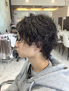 ハーツヘアーズ 五日市店(HEARTS hair's) 波巻き・スパイラルのミックスパーマ