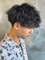 ニアウ 高崎店(Niau)&nbsp;波巻きスパイラルパーマメンズパーマ波巻きパーマメンズカット