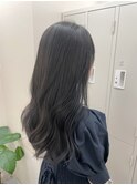 暗髪でも透明感抜群ダークグレージュ☆