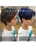 秋色 ピンクカラー ゆるスパ 透明感カラー タイトロープ