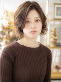 抜け感くびれカールフェザーマッシュショートh3大宮20代30代40代