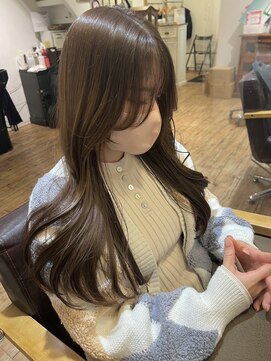 ヘアリゾートユア 新大久保店(hair resort YuA) 韓国風フェイスレイヤー