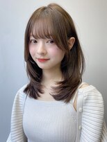 エトラ 渋谷店(etora) 小顔 フェミニンロング メルティーカラー 似合わせカット"