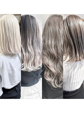 ヘアーアンドアトリエ マール(Hair&Atelier Marl) 【Marl】ミルクティーベージュ～ホワイトカラー