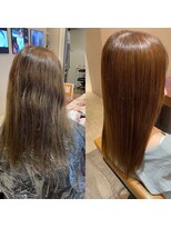 エイクス ヘア デザイン×美髪クリニック 千葉(AQs hair design) 髪質改善ストレート【AQs松尾和樹】