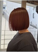 ボブ×髪質改善ストレート
