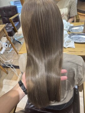 アマレット(Amaretto) 艶髪グレージュ instagram→kyo_msk__