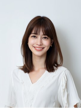 e.m.a プレミアムビューティーサロン 栄駅店(e.m.a PREMIUM BEAUTY SALON) レイヤーカット/イメチェン/外ハネボブ/美髪/ワイドバング/髪型