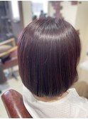 【髪質改善】プレミアムカラー/モーヴピンク