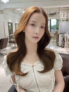 フォルテ 表参道店(FORTE) 【フォルテ千鶴】デザインカラー/髪質改善/韓国/ミディアムヘア