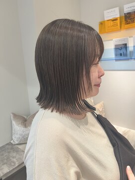 クエンチ(QUENCH) ニュアンスハイライトボブ