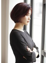 ソラ(sora) 秋 髪 大人ボブ 赤茶