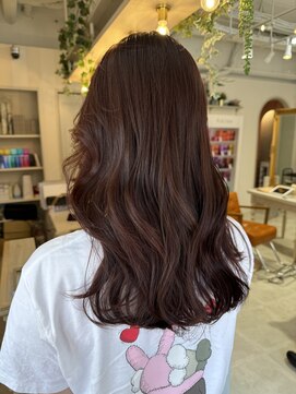 アプリ 南浦和(appri) ［レッドブラウン］ロング　31