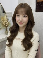 ラビス(Lovis)&nbsp;黒髪カタログ/オリーブグレー/小顔ヘア/ココアベージュ