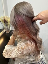 アイトーキョー 名古屋2nd(AI TOKYO)&nbsp;レイヤーカット/インナーカラー/グレー/顔周り/韓国/[栄/矢場町]