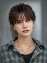 オーシャントーキョー 大阪(OCEAN TOKYO)&nbsp;ワックスなしツーブロックメンズセンターパートニュアンスパーマ