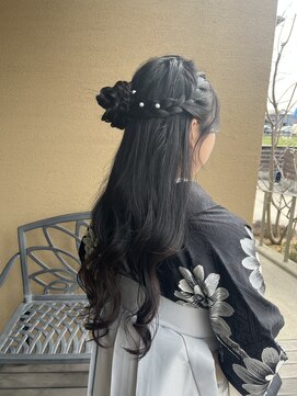 トータルビューティーハナコ(Total Beauty) ハーフアップ