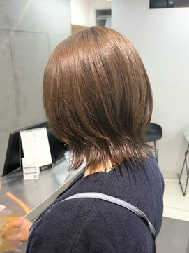 ヴェイン 渋谷(vain) ラフに決まる♪こなれ感レイヤーボブ