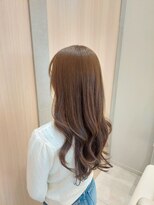 ゼルアヴェダ イオンモール与野(ZELE AVEDA)&nbsp;long×ベージュカラー